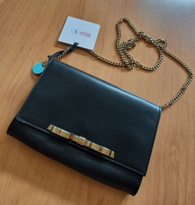 Red Valentino Skórzana Torebka Nowa