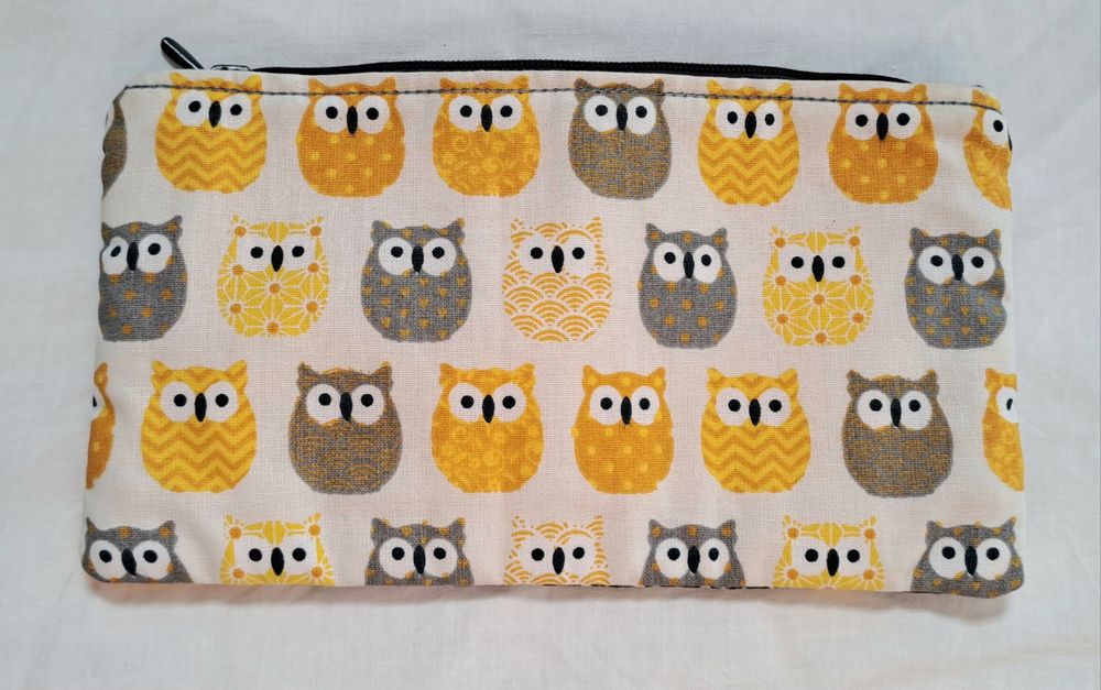 Estojo artesanal de patchwork