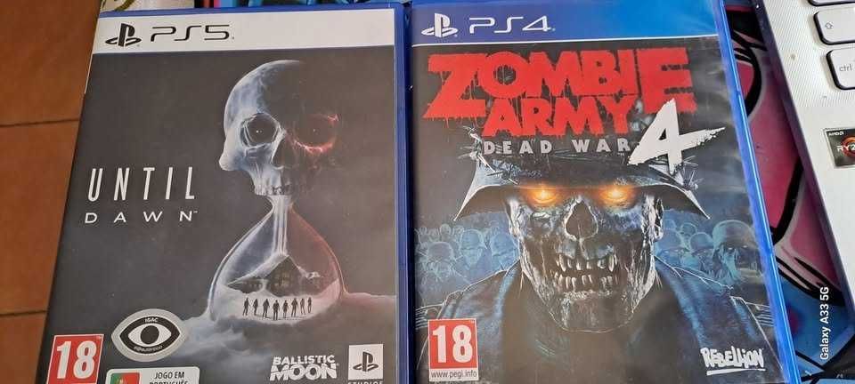 Jogos PS4/PS5 para venda.