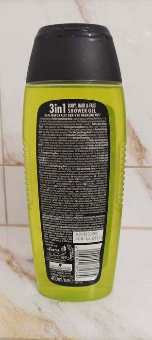Żel pod prysznic Fa Men SPORT ENERGY BOOST 400ml