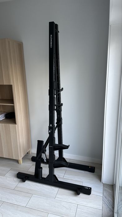 Conjunto Ginásio em Casa - Rack + Banco + Dip Station + Polias