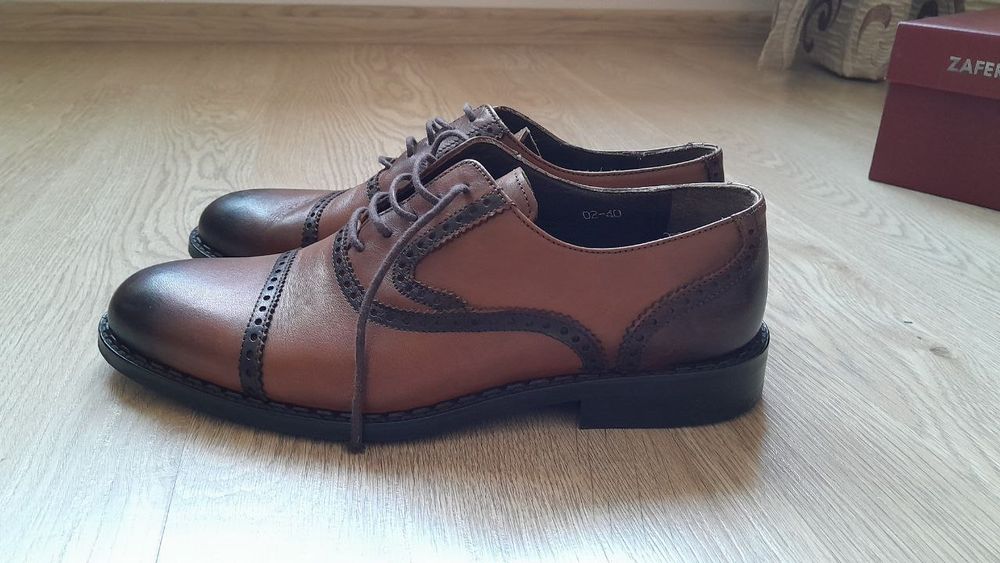 Турецькі класичні туфлі оксфорди 40р(265мм)