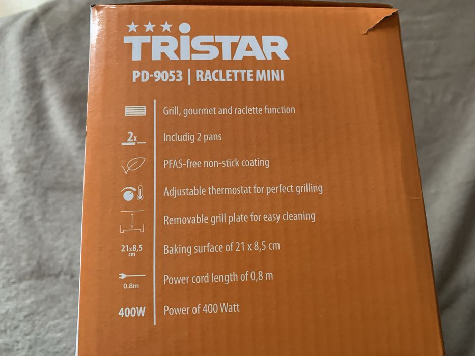Grill Raclette Mini TRISTAR