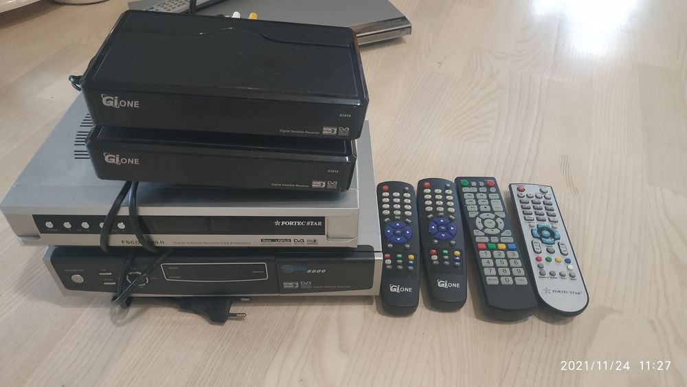 Ресиверы Gion S1016, Globo 6000, Fortec star 5600II