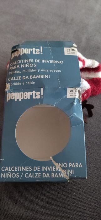 Par de meias de Natal Pepperts!