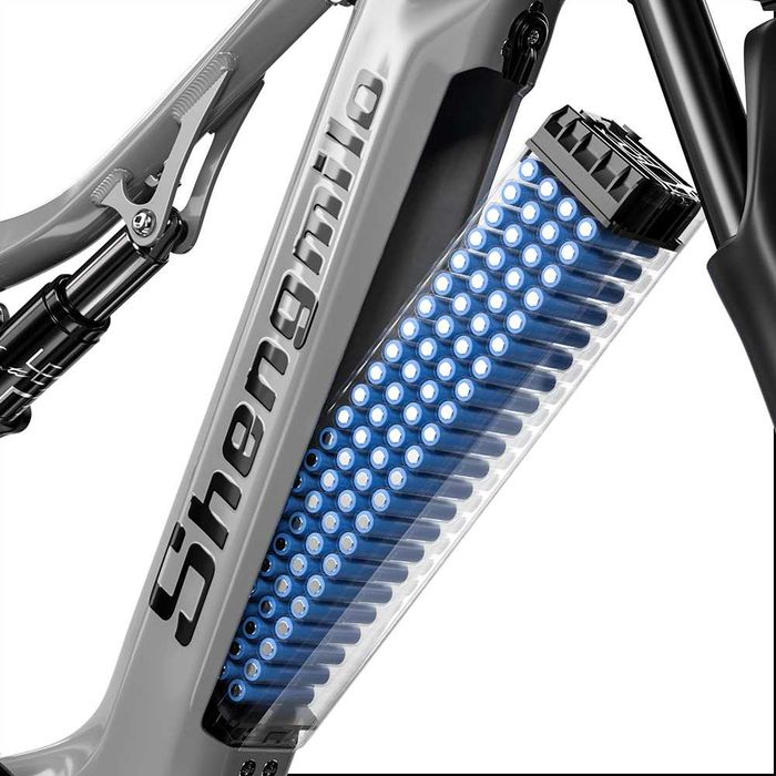 Bicicleta Elétrica SHENGMILO S600 com 2000w