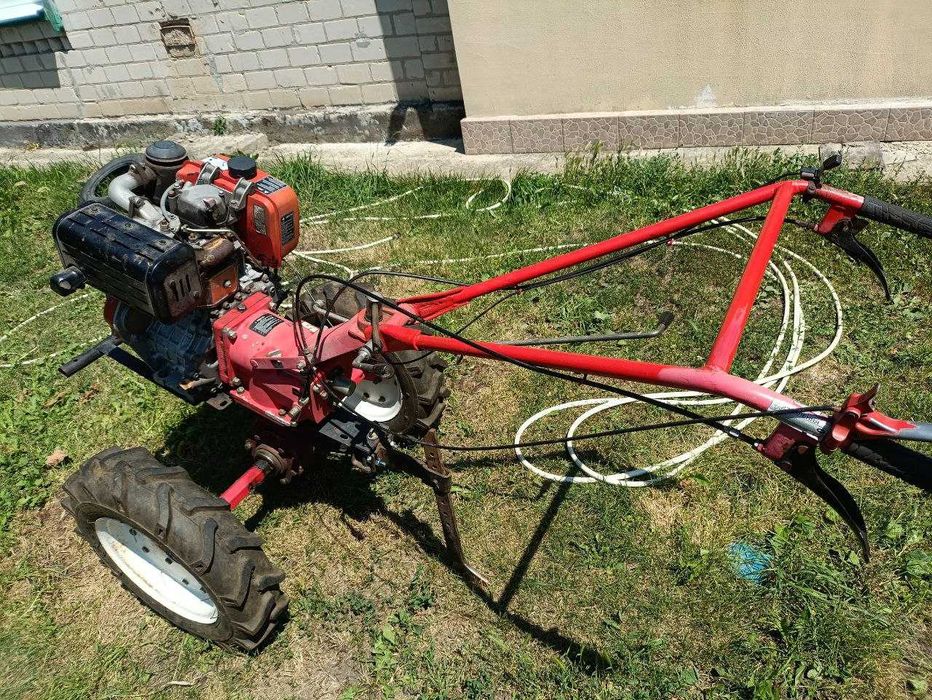 Мотоблок Forte 1350 та обладнання (9 л.с., дизель, колеса 12")