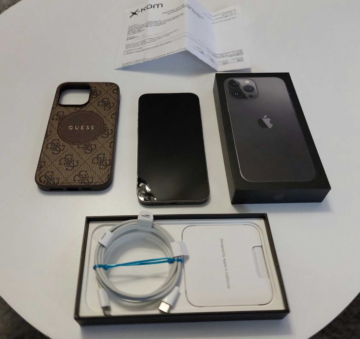 Apple iPhone 13 Pro Max 128GB grafit bateria 86% stan ideał