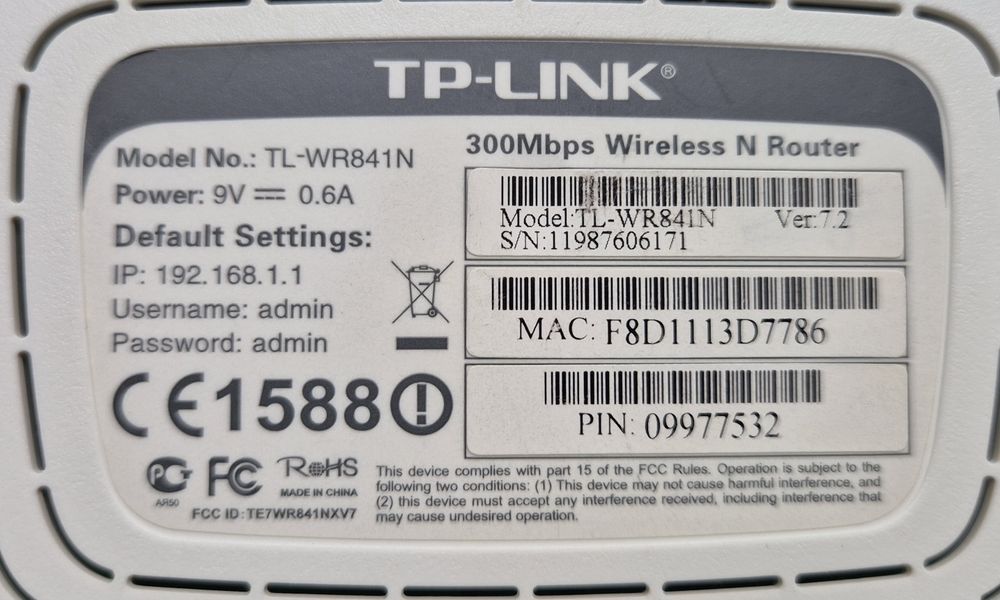 Router wireless TP-LINK TL-WR841N 300Mbps
