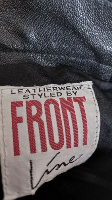 Skórzanne spodnie Frontline M