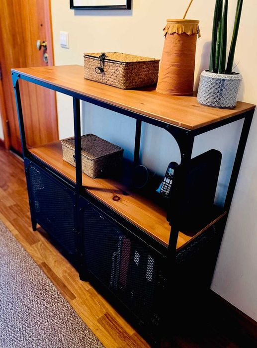 Estante FJÄLLBO IKEA, preto 100x95cm