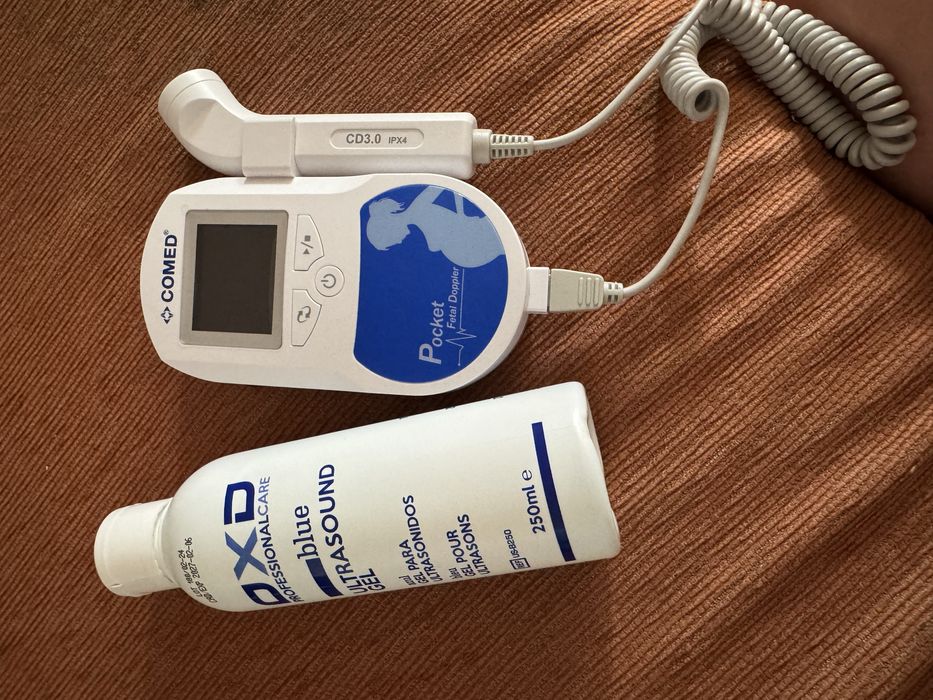 Doppler fetal ainda na caixa
