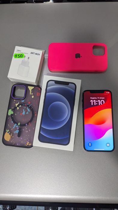 Iphone 12 на 64гб повний комплект