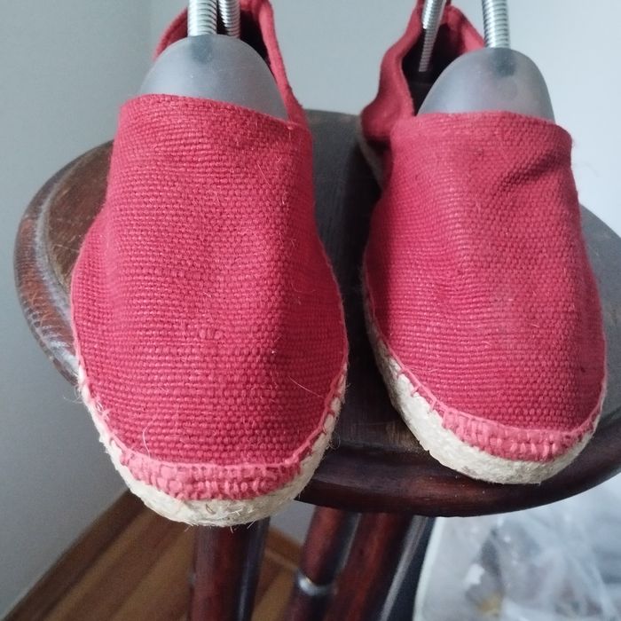 Espadryle Krwisto czerwone