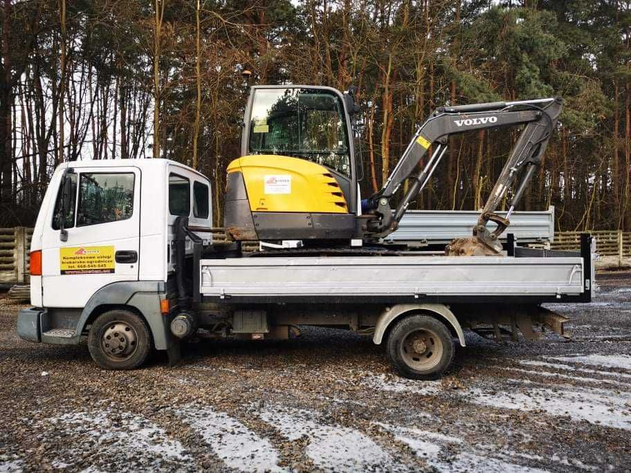 Usługi Koparką, Koparko-ładowarka, utwardzenie terenu