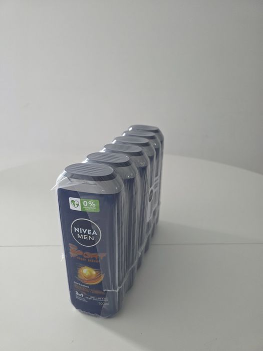Nivea MEN Sport 24h Fresh Efect  3in1  500ml-Żel pod prysznic z Niemiec
