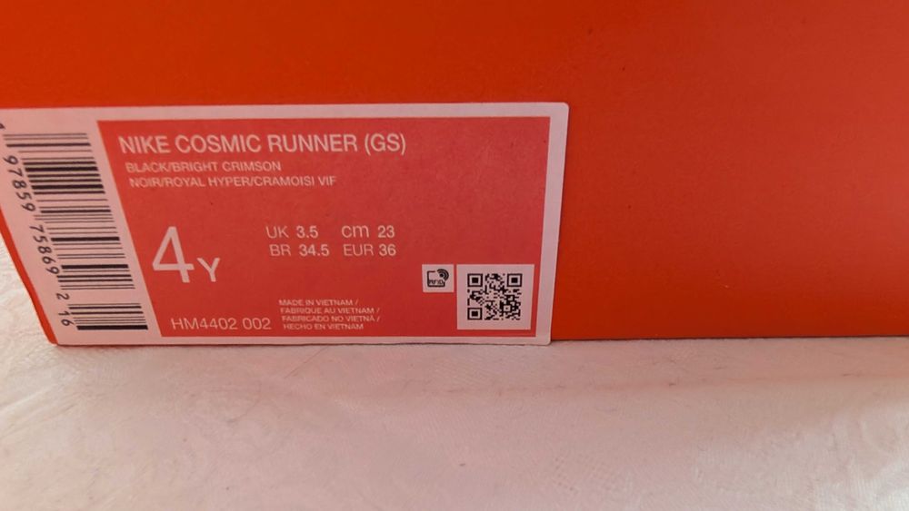 Buty sportowe Nike cosmic runner Gs 36 36.5 i 38