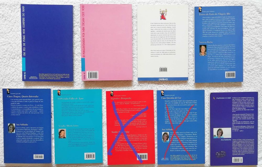 Livros Vários Infantil / Juvenil da Editora - Editorial Caminho