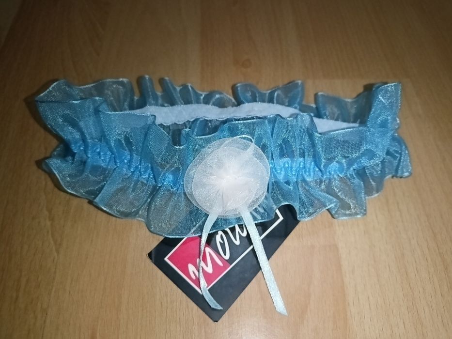 Niebieska podwiązka