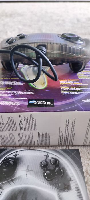Gamepad Microsoft SideWinder USB (com caixa completa)