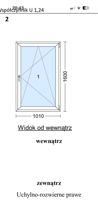 Nowe okno z moskitierą