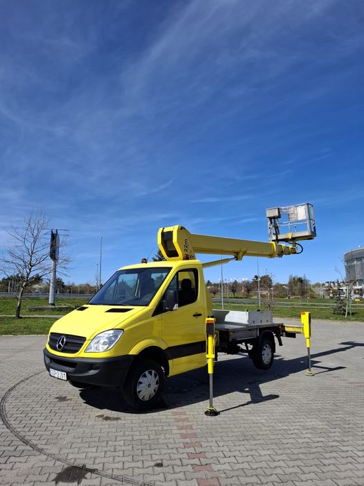 Mercedes Benz Sprinter Ruthmann TB 220 wumag multitel Palfinger