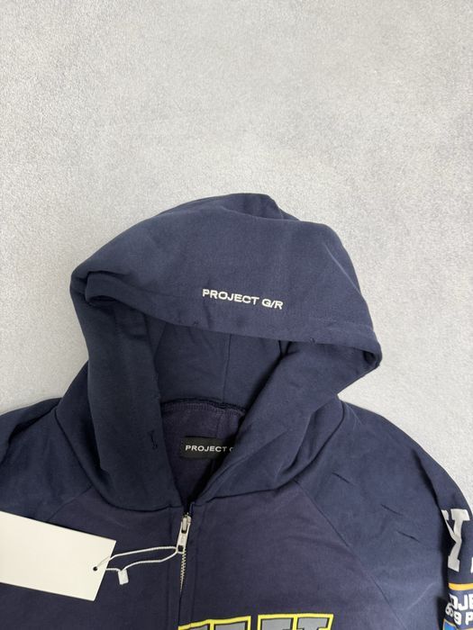 зип худи Grailz Project Navy  g/r vetements