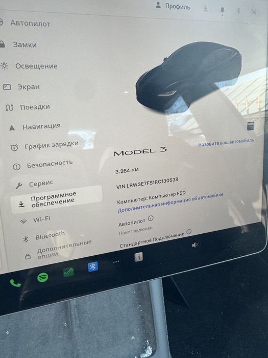 Розборка tesla model 3 highland