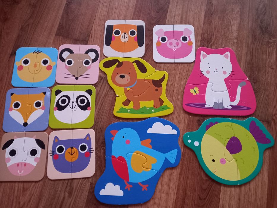 Puzzle dla maluszka 2 elementy