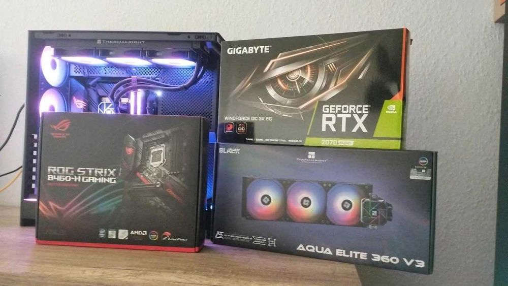 Komputer gamingowy | RTX 2070 SUPER | i5-10400F | 32 GB RAM