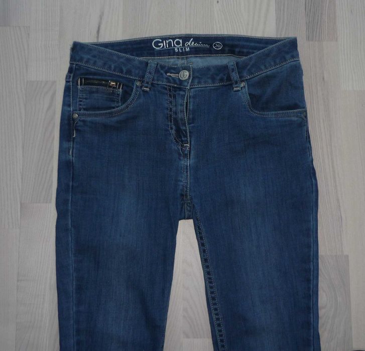 Spodnie jeansowe Gina roz. 36 S jeansy Slim
