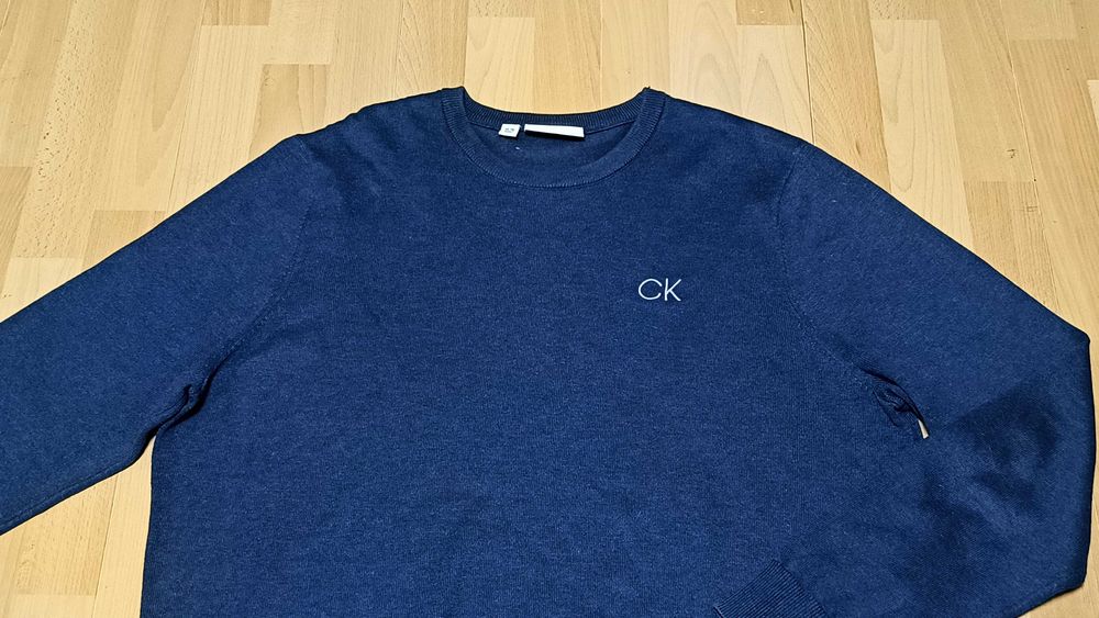 Męski sweter CALVIN KLEIN GOLF r.XXL stan idealny