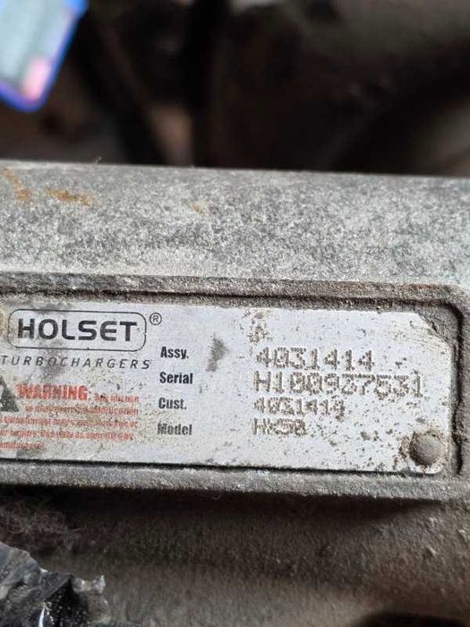 Turbosprężarka Holset 4031414 H100937531 do ciężarówki