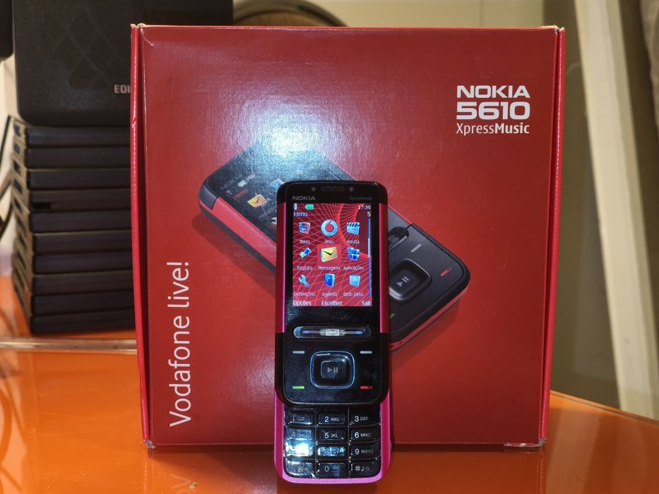 Nokia 5610 XpressMusic - Conjunto Completo com Caixa e Fones Originais