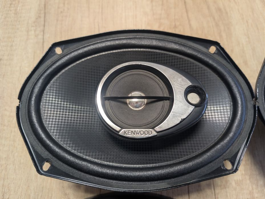 Колонки Kenwood KFC-M6934A, коаксіальна 3-смугова акустика 6х9"