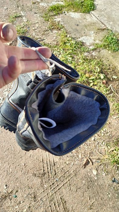 Сапоги рабочие кирзовые утеплённые зимние новые!