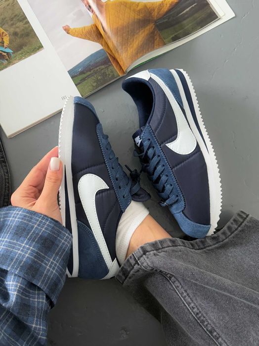 Кросівки Nike Cortez Blue/Navi premium