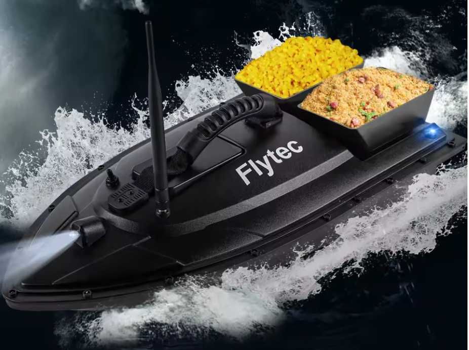 Zdalnie Sterowana Łódź Zanętowa Flytec Fishing Bait Boat 500m Zasięgu