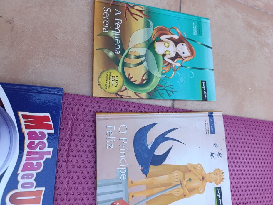Livros infantis em ótimo estado