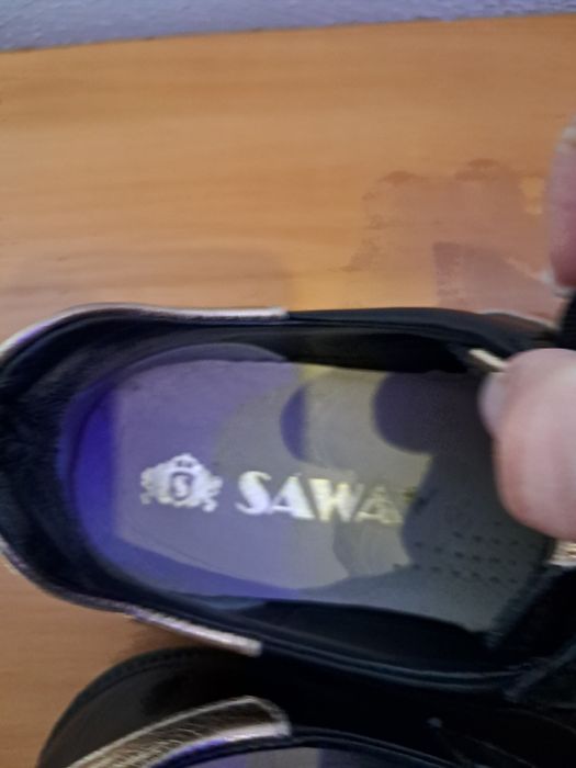 Buty skórzane sportowe eleganckie Saway roz.39