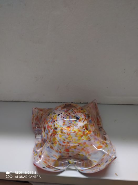 Cinzeiro em vidro Murano