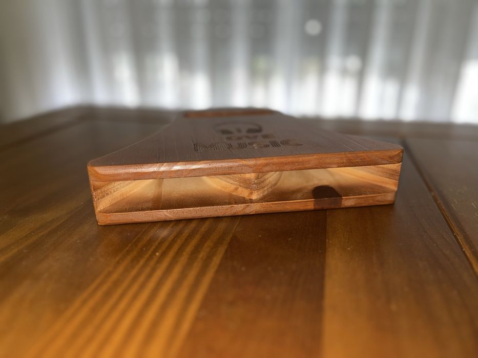 "Coluna" em madeira, amplificador passivo! (oferta Transporte)