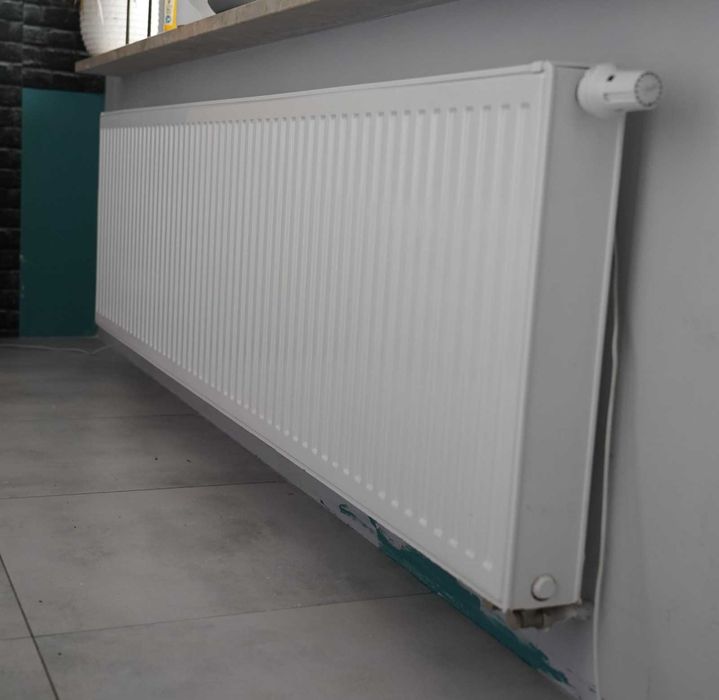 Grzejnik stalowy 60x220 cm, biały