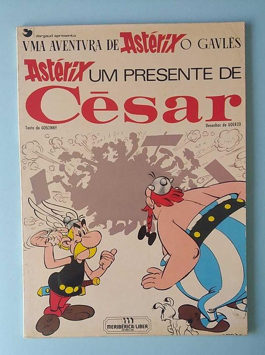 Álbuns BD do ASTÉRIX, edições portuguesas, capa dura e mole.