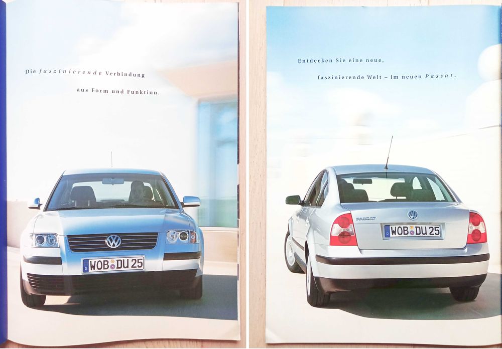 VW Passat B5 Variant '99+Sedan '00-2 prospekty 174str przesyłka GRATIS