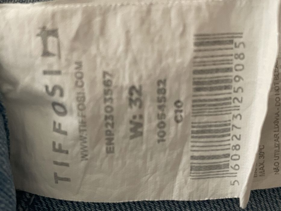 Calças ganga Tiffosi boca sino