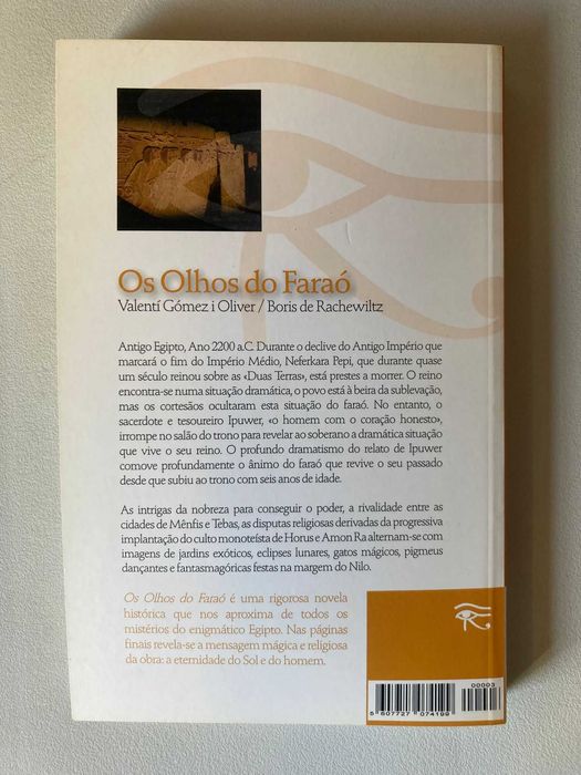 Os Olhos do Faraó, de Valentí Gómez i Oliver e Boris de Rachewiltz