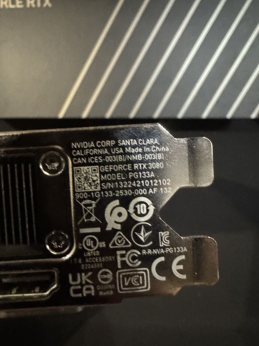 RTX 3080 Founders edition