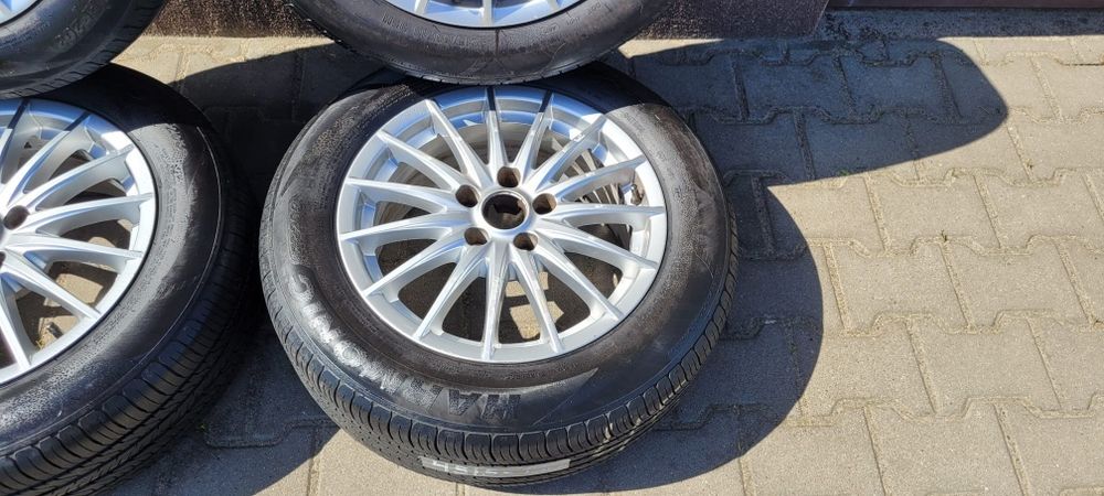 Alufelgi ALFA ROMEO 5X110 z oponami 215/60 R16 lato