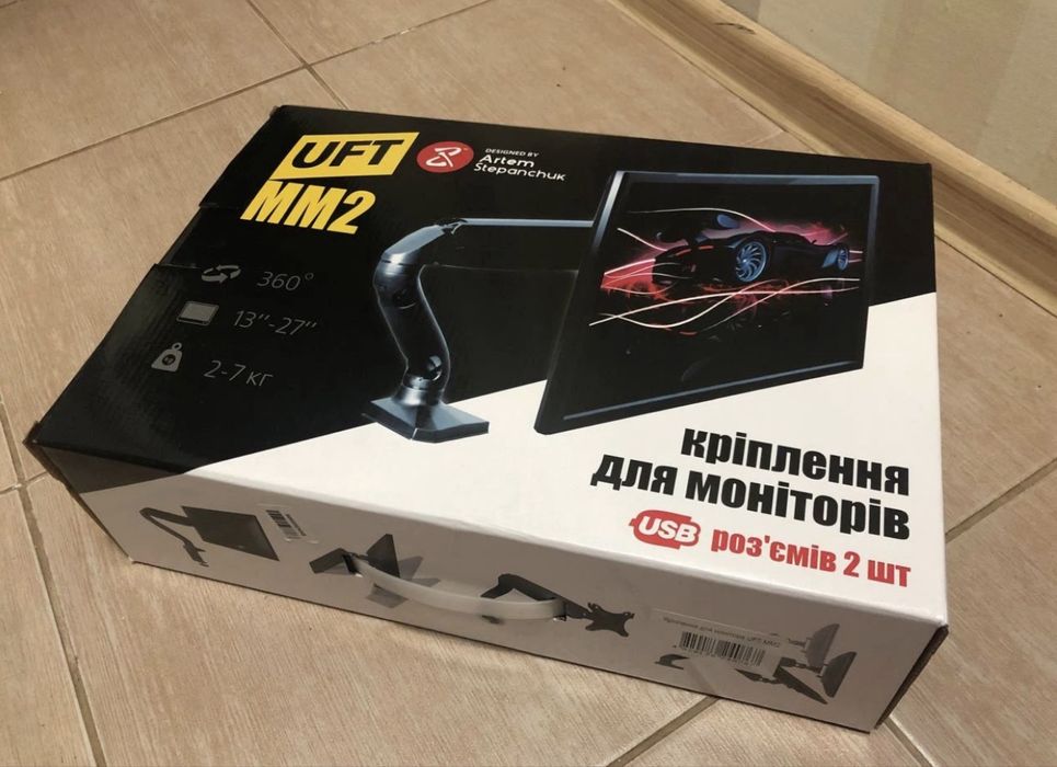 Настільне кріплення для монітора UFT MM1 Mount Black